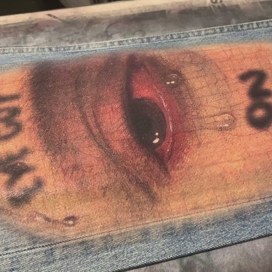 dtg printing on denim jeans