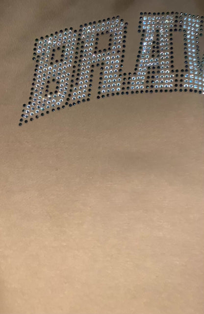 two color rhinestone design