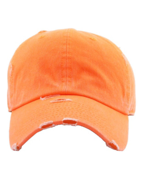 Distressed dad hats