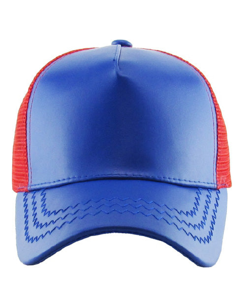 PU LEATHER MESH