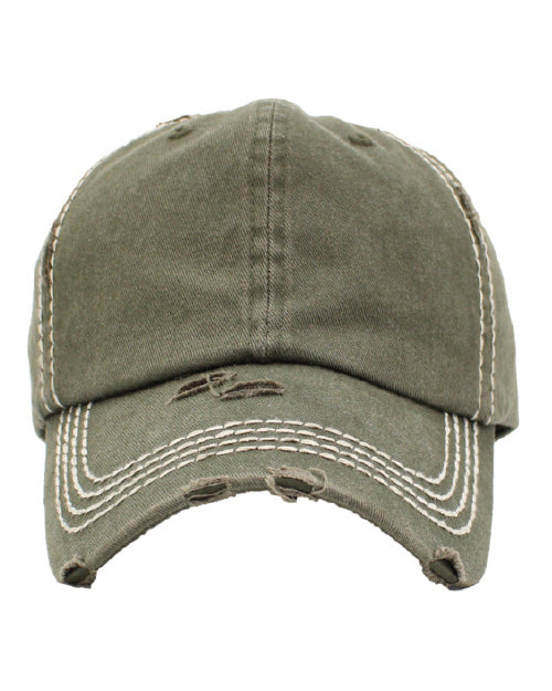 Distressed Washed Vintage dad caps