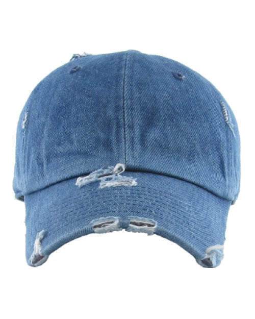 Distressed dad hats