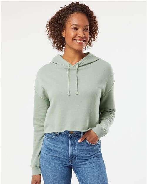 Cropped Hooded Sweatshirt